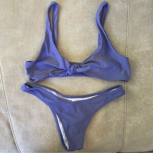 SHEIN Purple/Blue Bikini Set